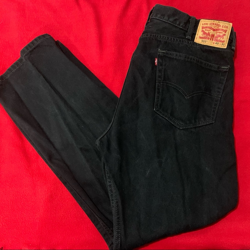 505 Black Levi’s